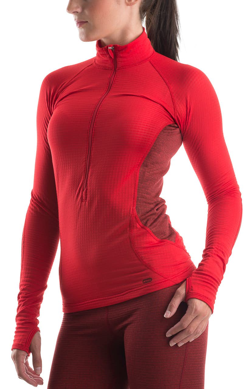 T3 Zip-T Red/Red Heather