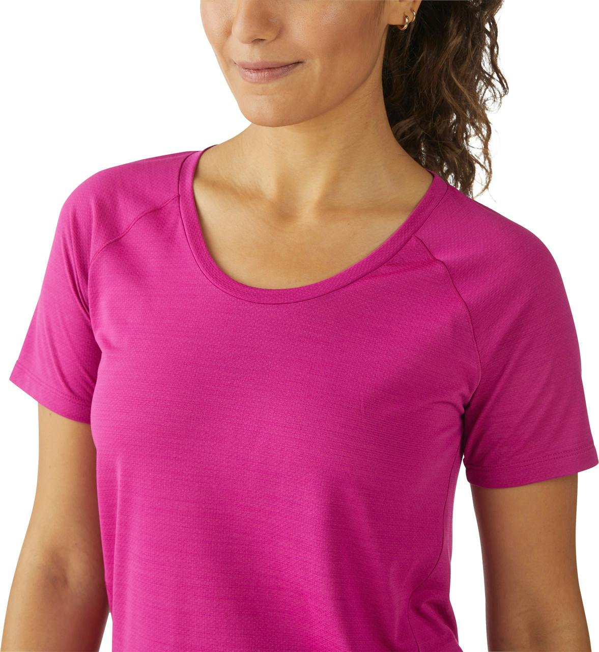 Core Train Short Sleeve T-Shirt Passion Pink Heather