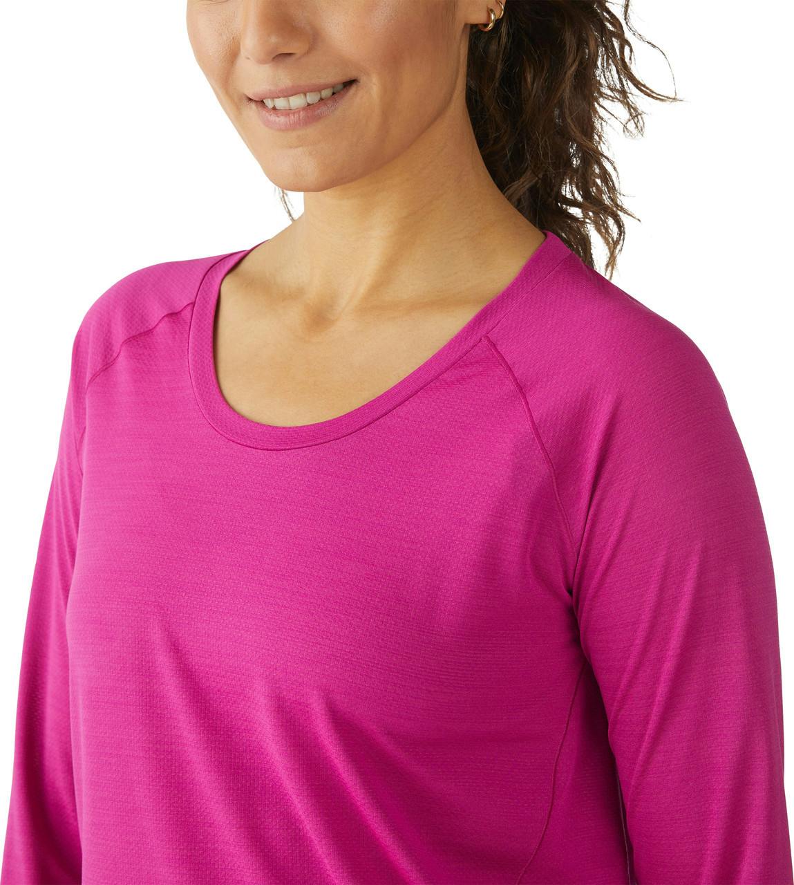 Core Train Long Sleeve T-Shirt Passion Pink Heather