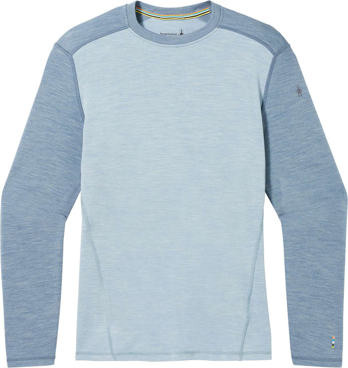Classic Thermal Merino Base Layer Crew Pewter Blue/Lead