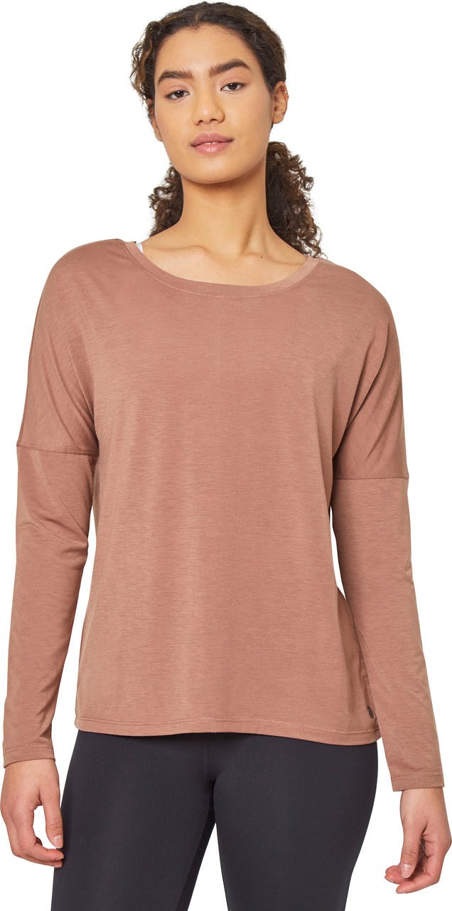 Liberate Long Sleeve Cover Up Top Cocoa