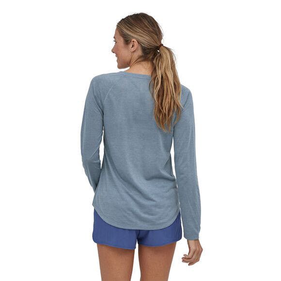 Capilene Cool Trail Long-Sleeved Shirt Light Plume Grey