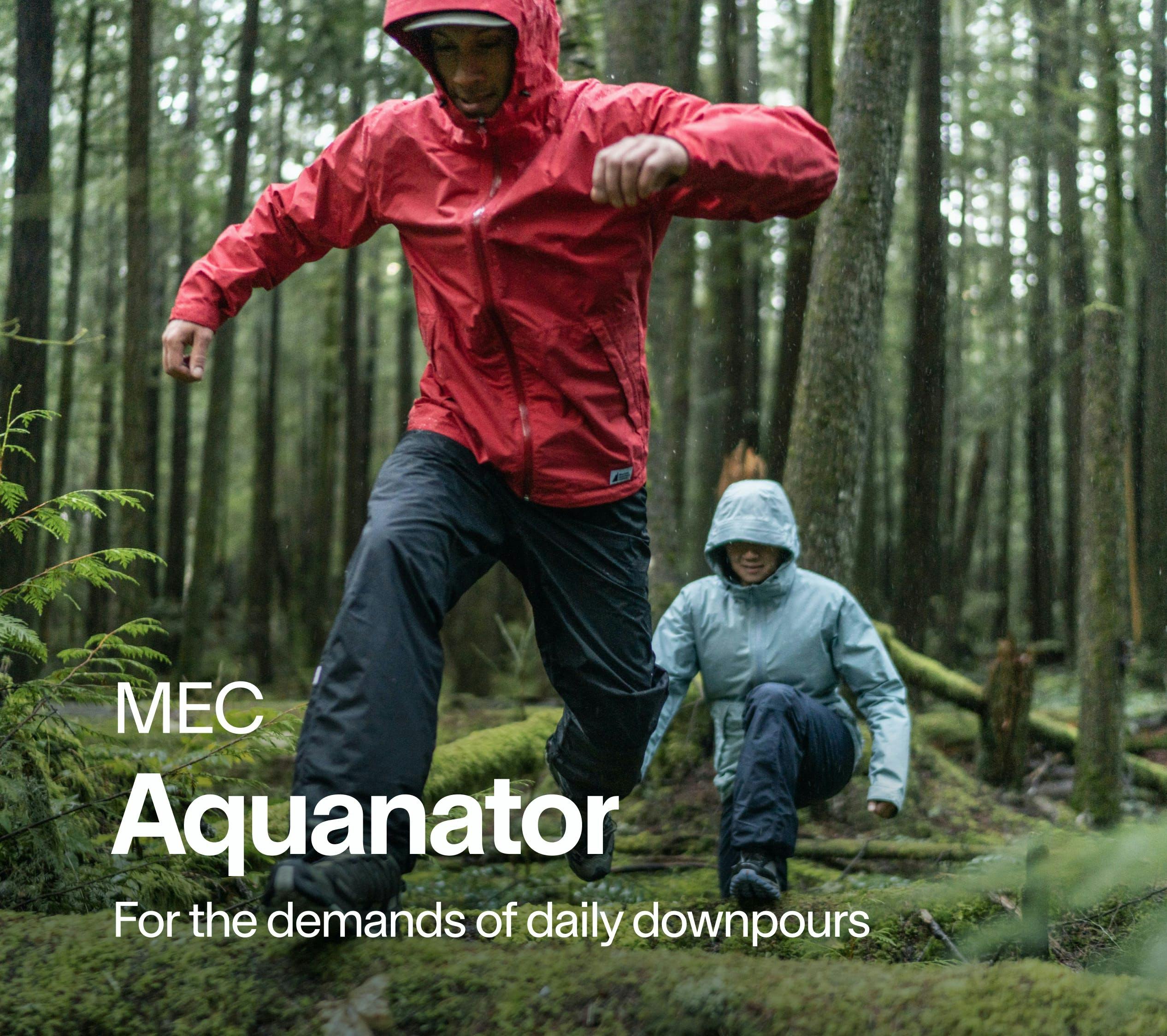 MEC Aquanator. For the demands of daily downpours 