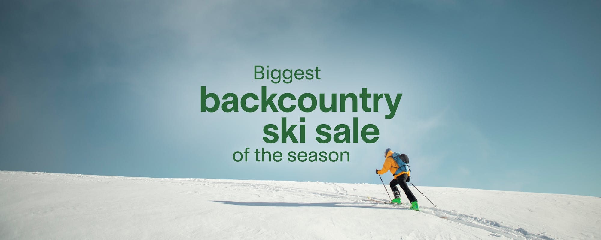 Shop backcountry ski deals