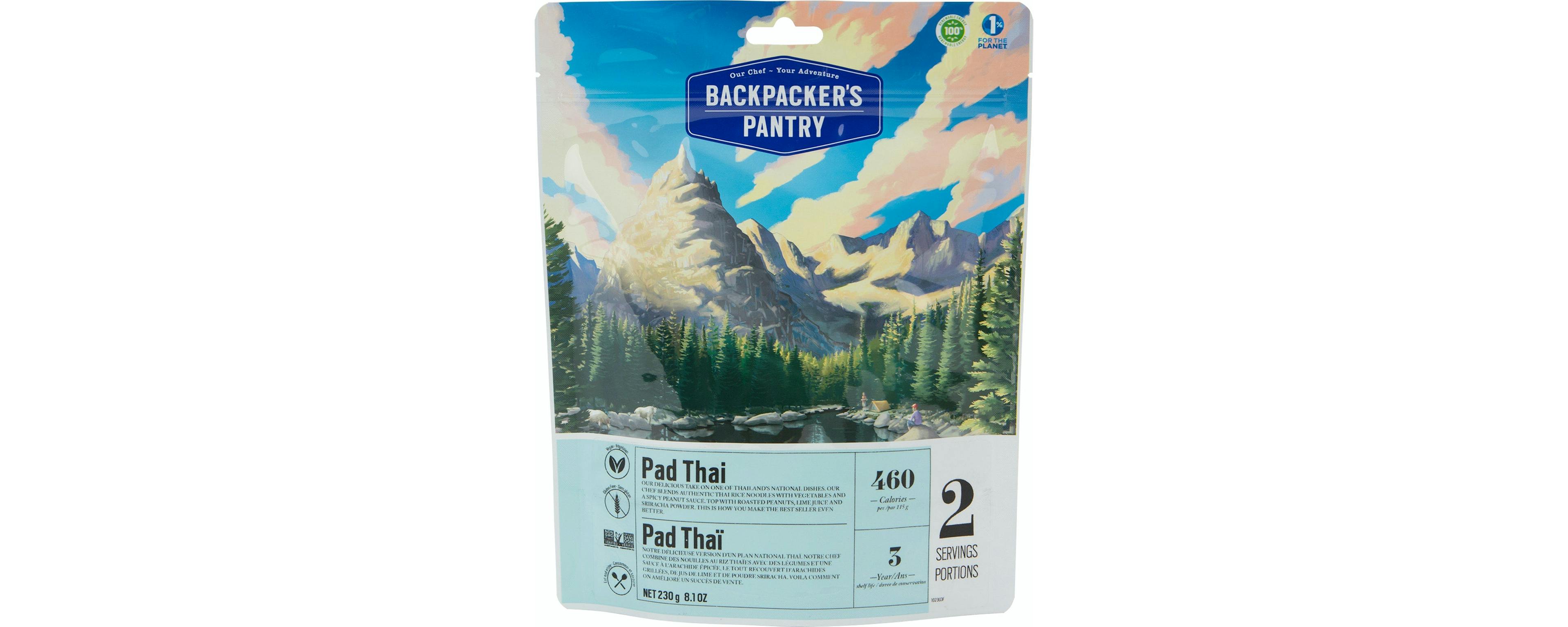 Backpackers pantry pad thai meal
