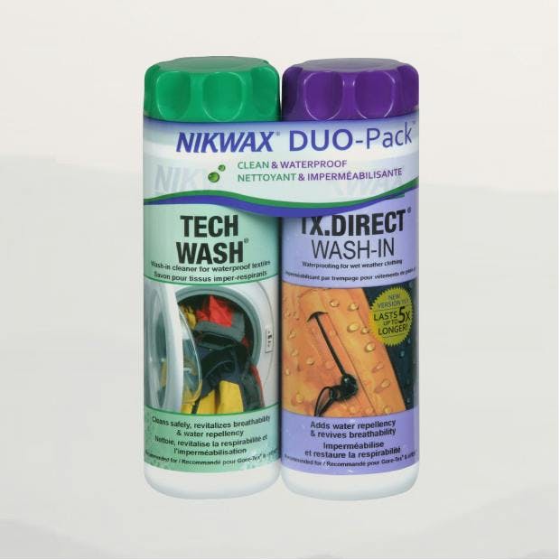 Ensemble Tech Wash et TX Direct de Nikwax