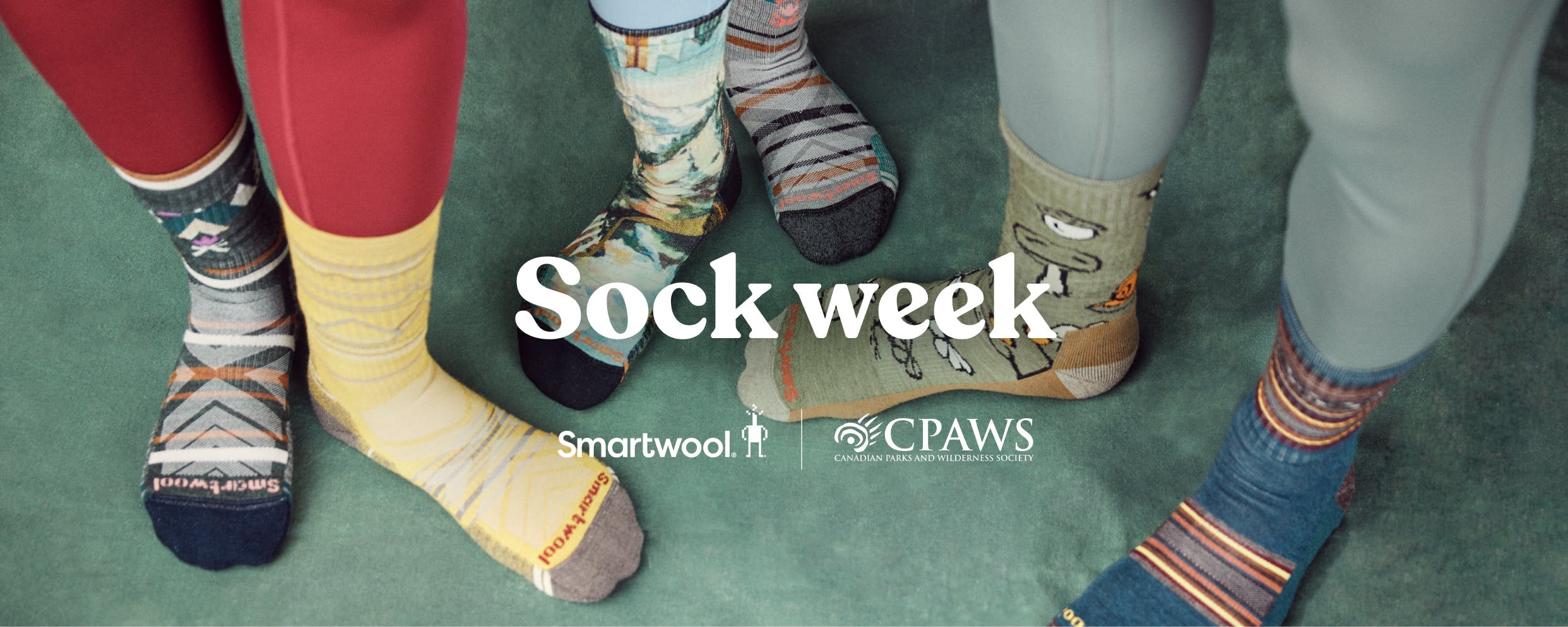 25% off Smartwool socks. Cozy sock savings, with $2 from each pair donated to the Canadian Parks and Wilderness Society (up to $15,000). Ends November 29. 