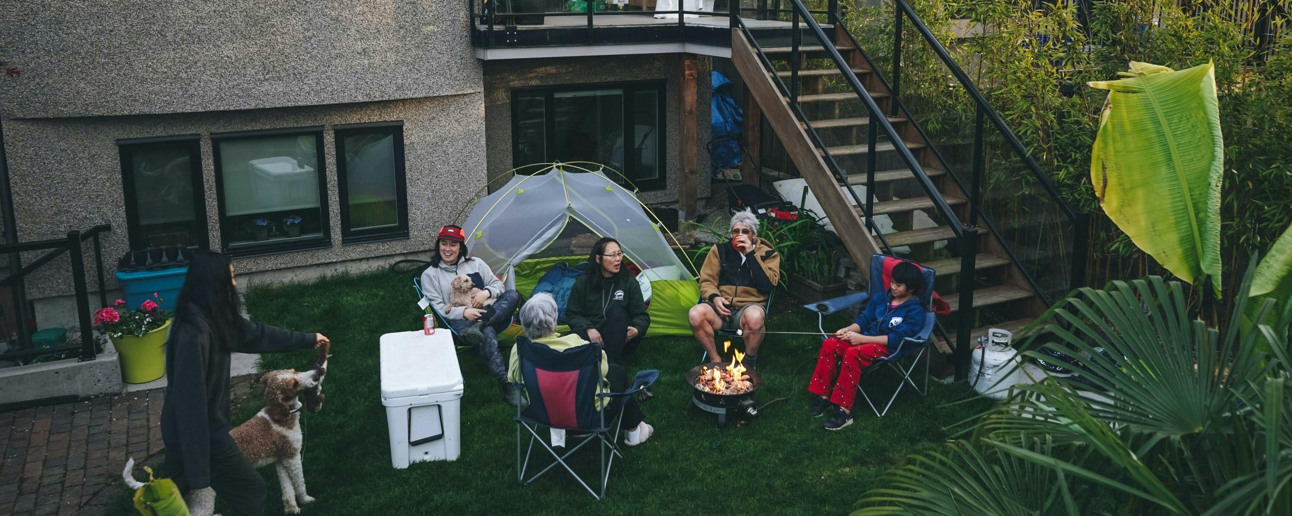 How to create the ultimate campout at home