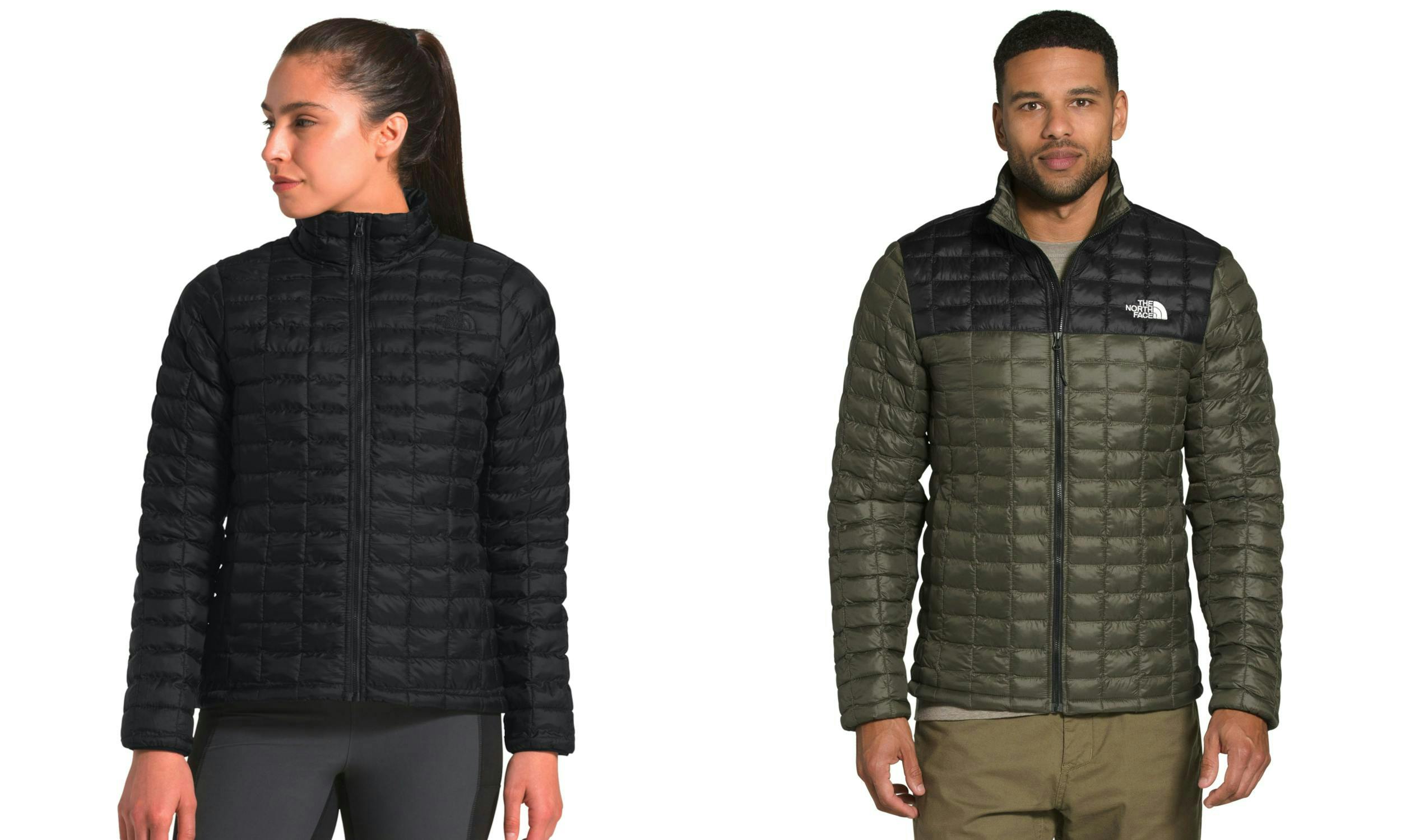 Thermoball jackets in men's and women's versions