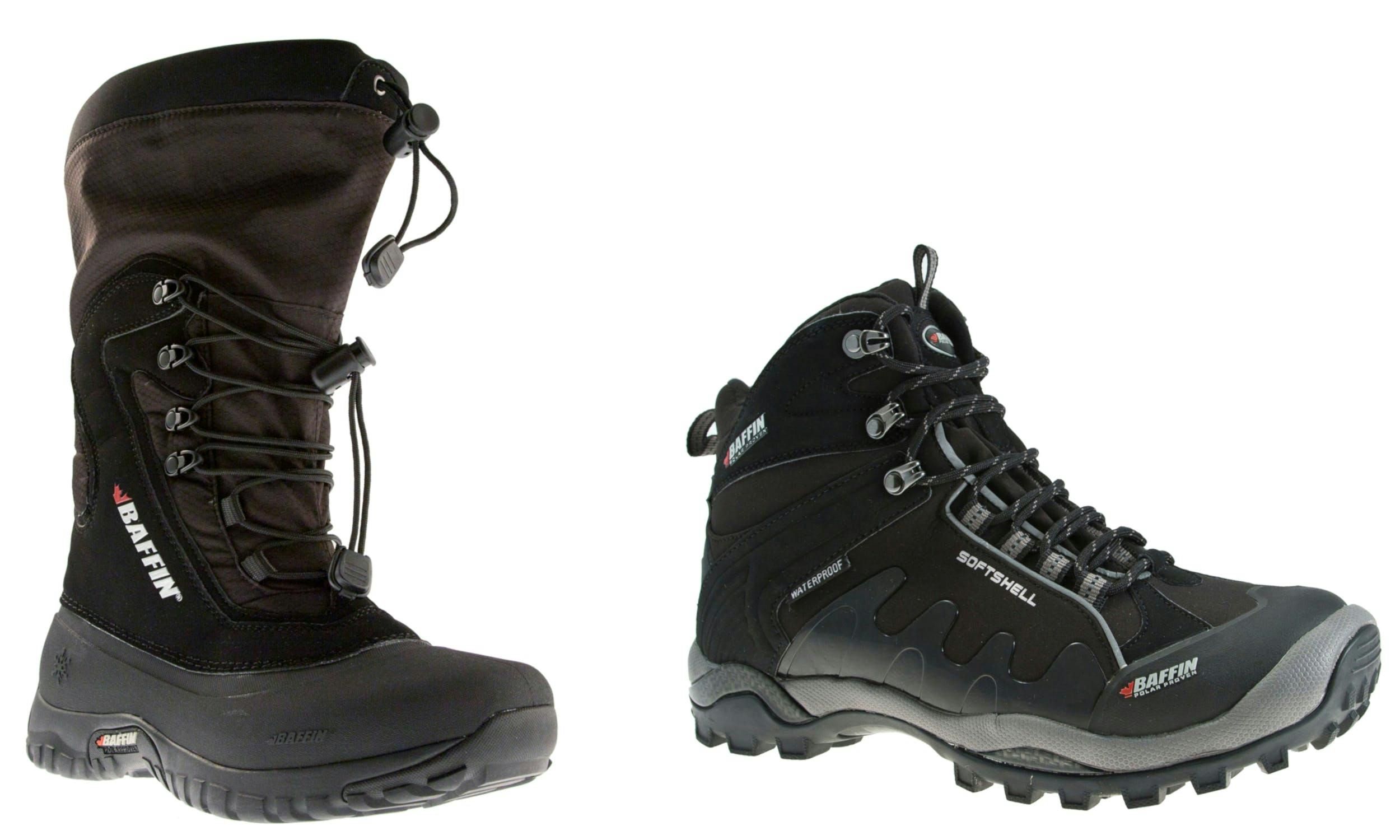 Baffin Flare boots and Baffin Zone boots
