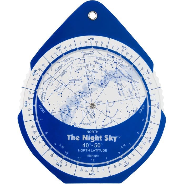 Night sky star dial
