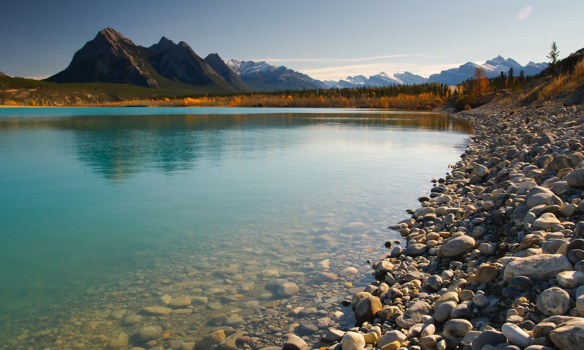 Abraham Lake in Alberta