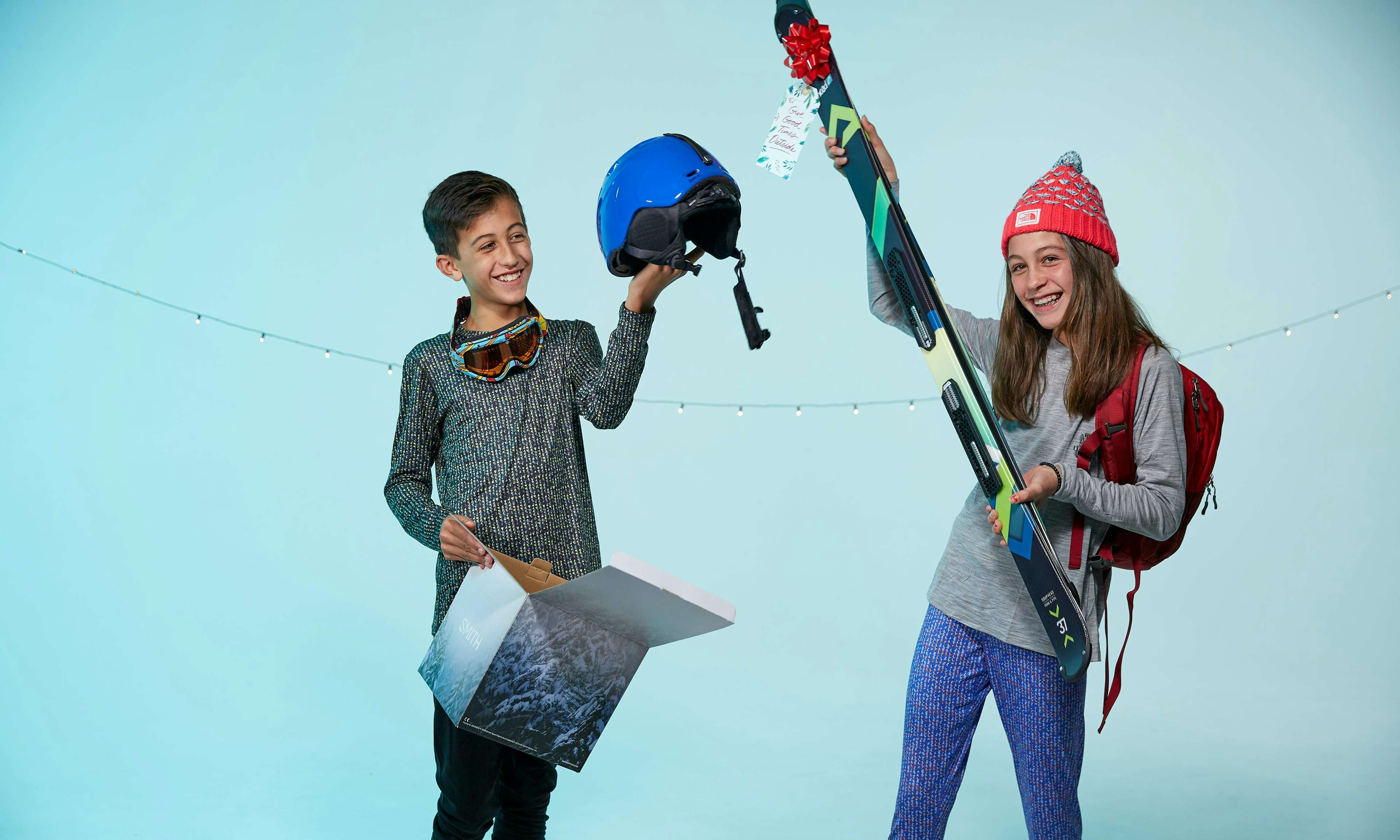 Kids ski gear