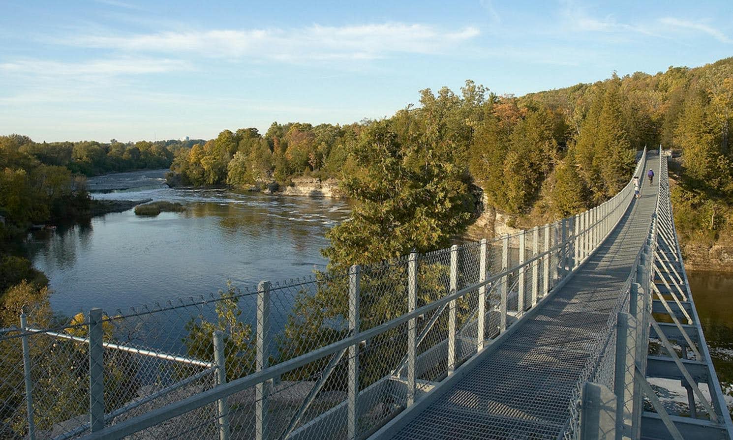 Pont suspendu du parc provincial Ferris, Ontario