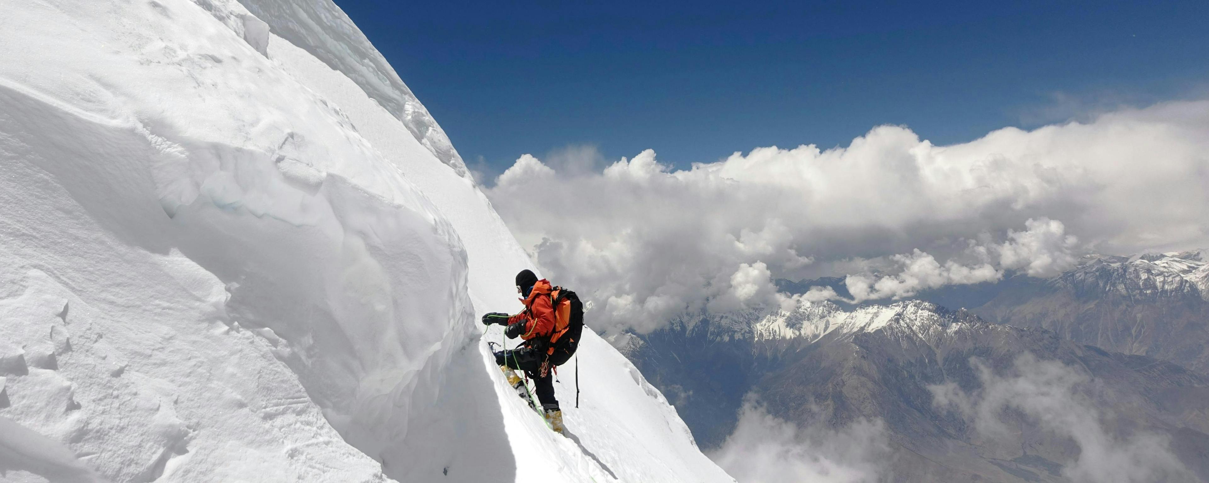Escalader la face nord-ouest de l'Annapurna