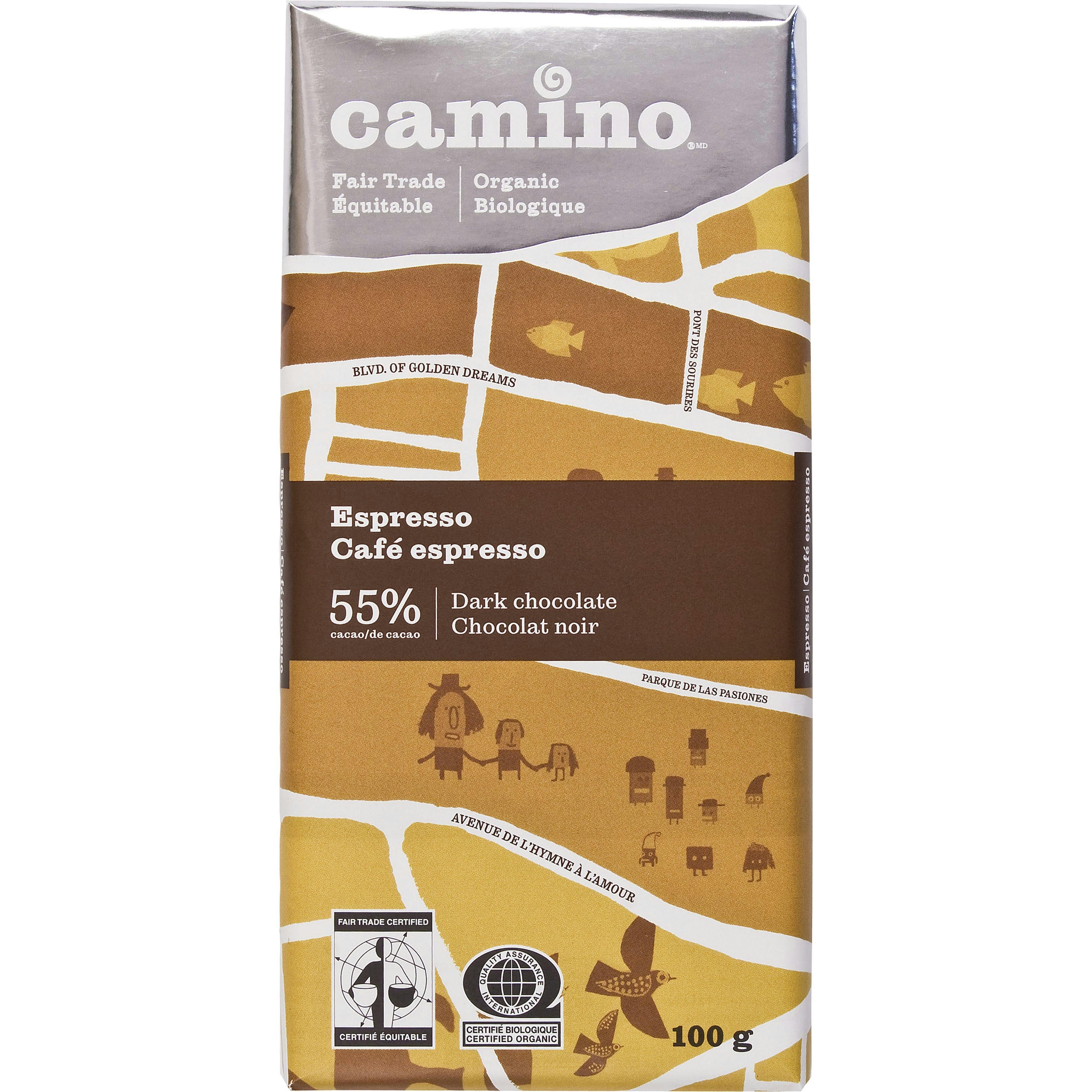 Cocoa Camino Espresso chocolate