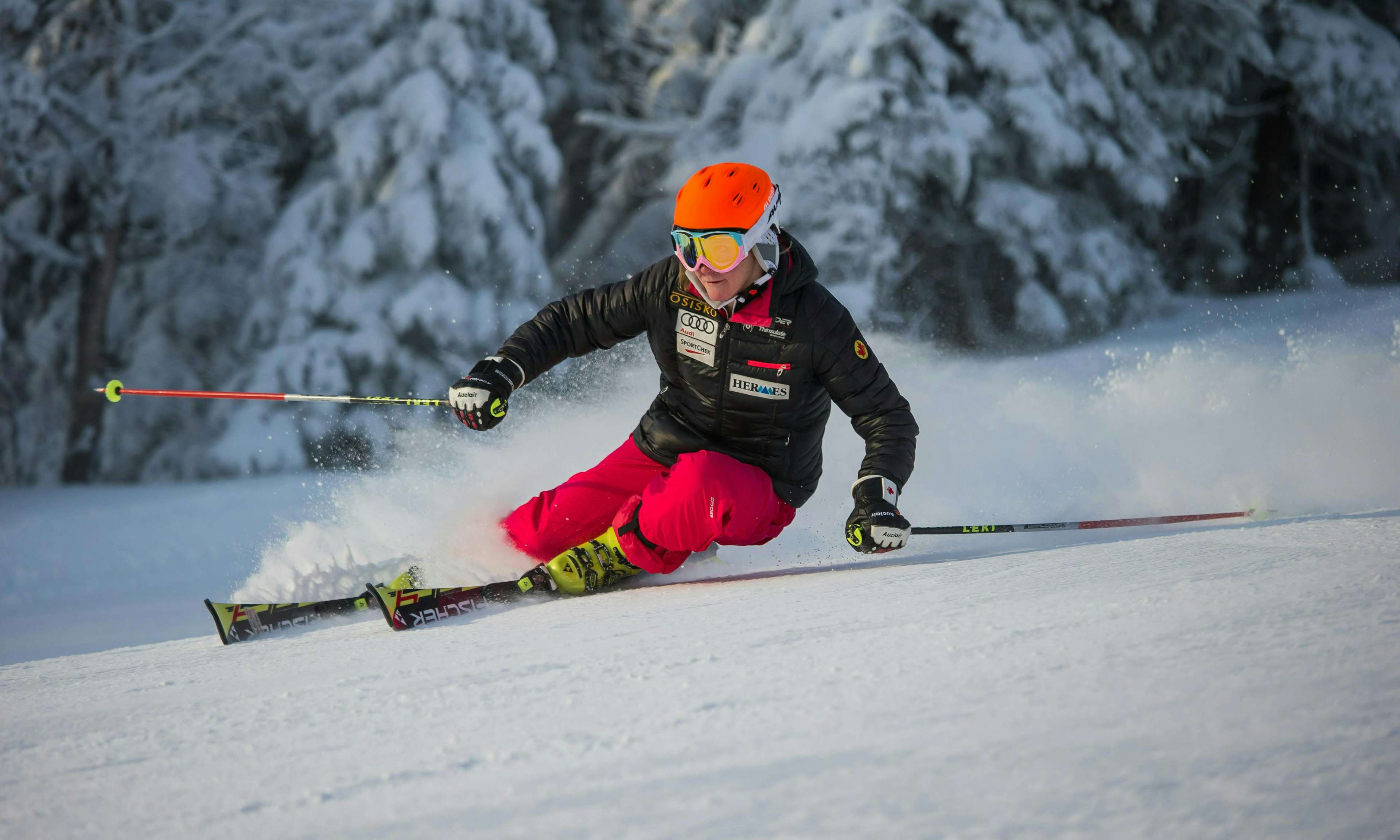 Skier Brittany Phelan
