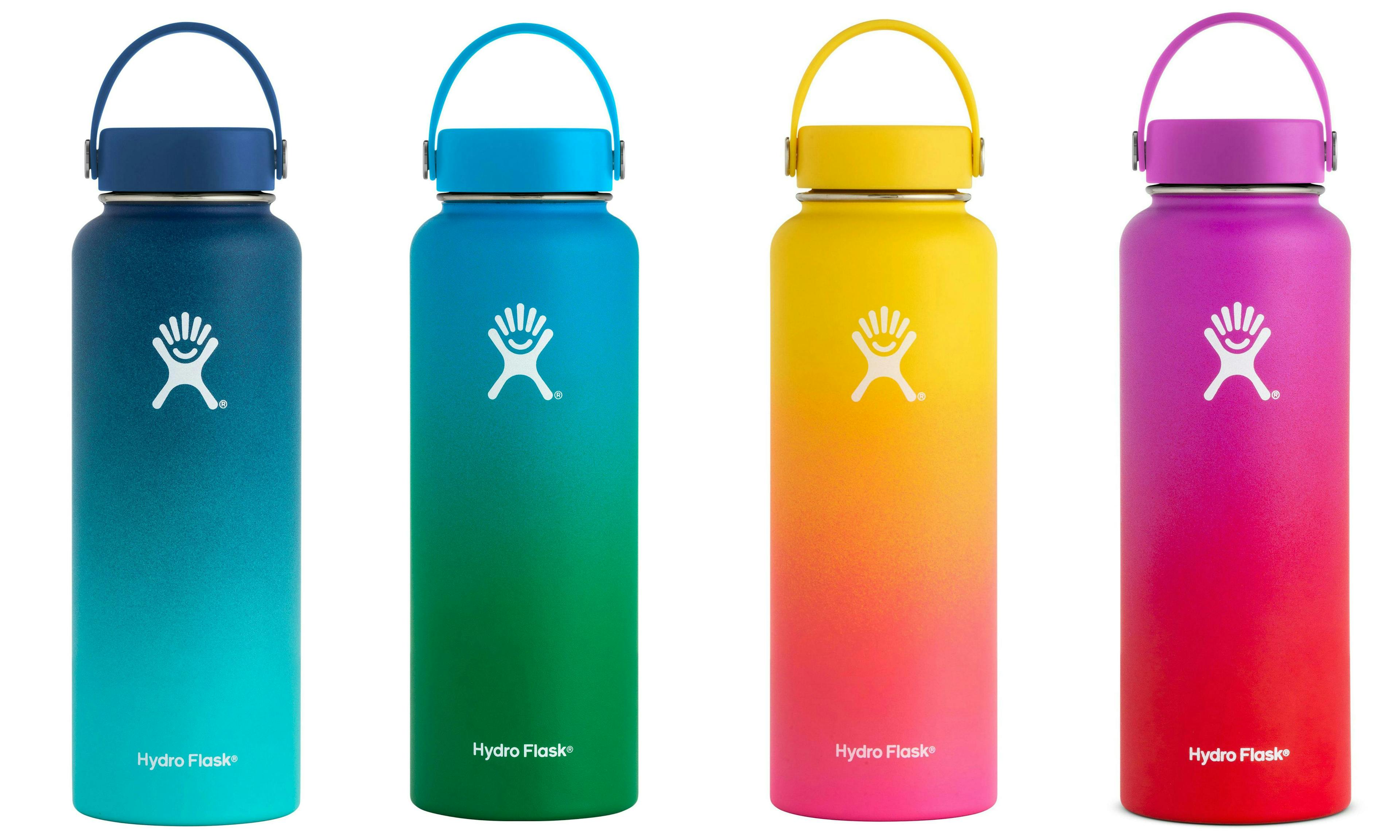 Hydro Flask ombre water bottles
