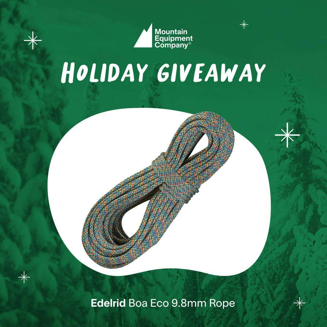 Hey, climbers: this one’s for you. Enter now for your chance to win a much-loved rope (seriously, check out the reviews)
