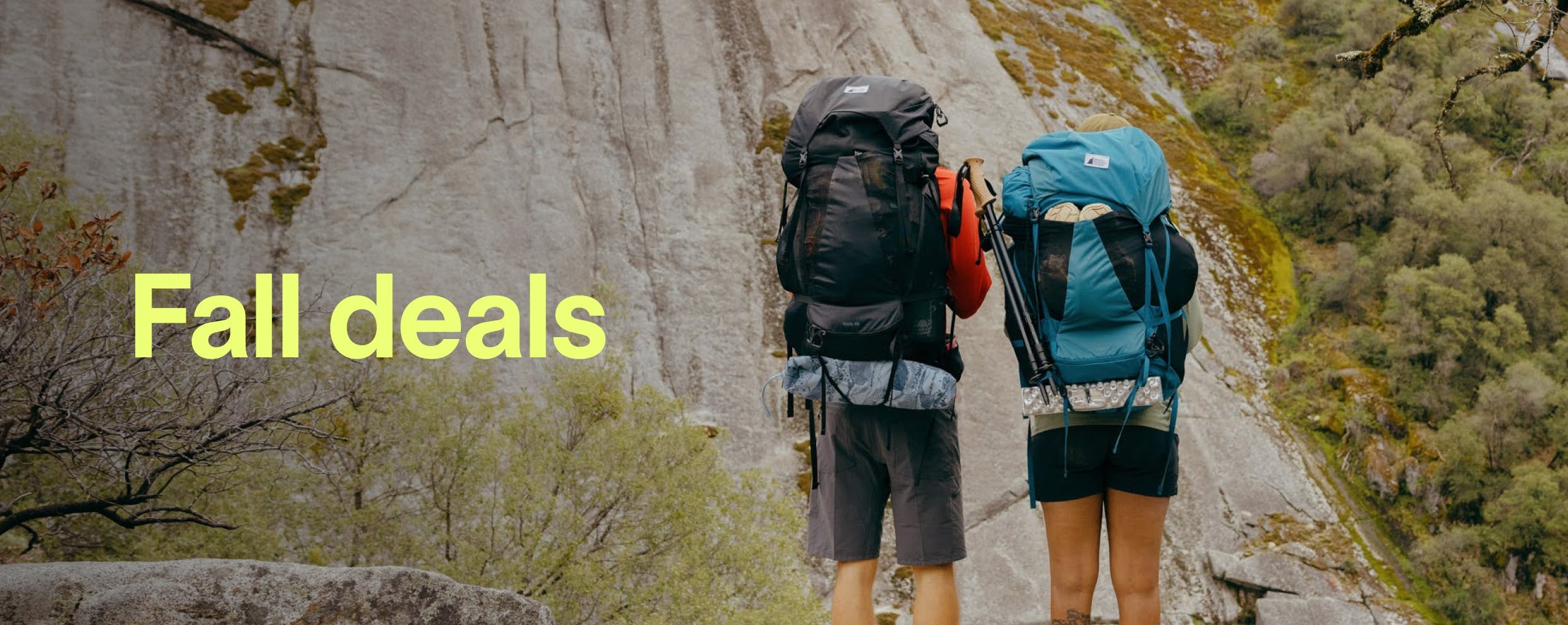 Pack it up and make your escape with deals on hiking packs, duffles and more.